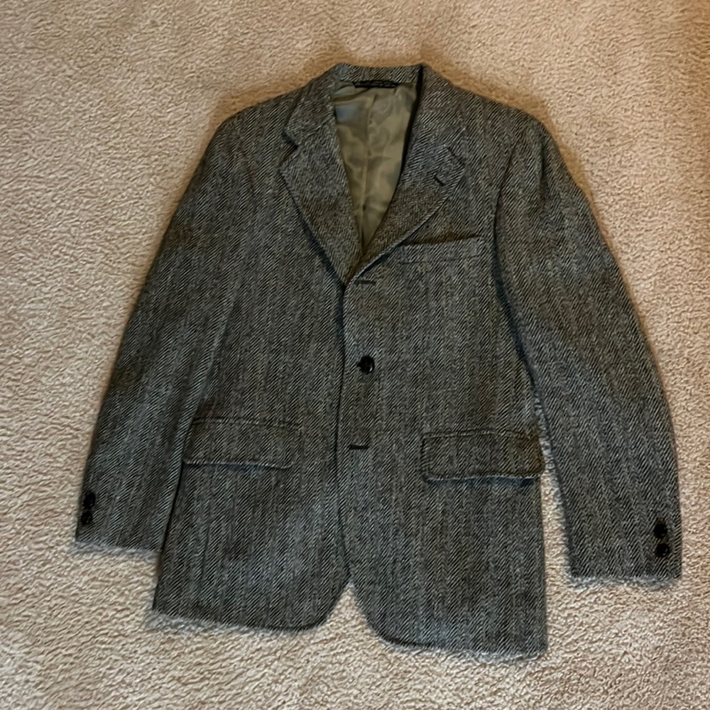 Men’s Harris Tweed 100% virgin wool sport jacket